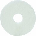 Lundmark Wax 20 in. White Buffer Pad TKL20W